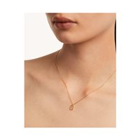 Necklace PDPaola Woman MINI LETTERS in Silver CO01-530-U - CO01-530-U